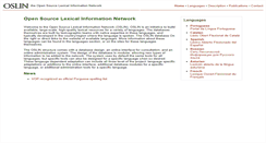Desktop Screenshot of oslin.org